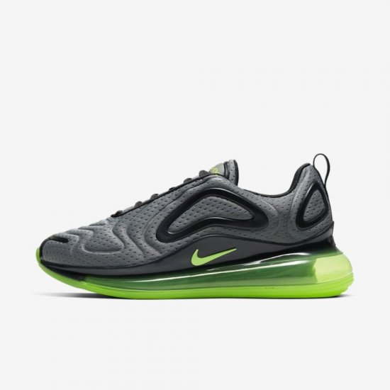 Nike Air Max 720 | Smoke Grey / Anthracite / Electric Green - Click Image to Close