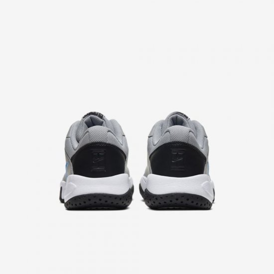 NikeCourt Lite 2 | Light Smoke Grey / Off Noir / White / Blue Hero - Click Image to Close