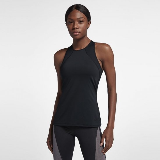 Nike Pro HyperCool | Black / Black / White - Click Image to Close