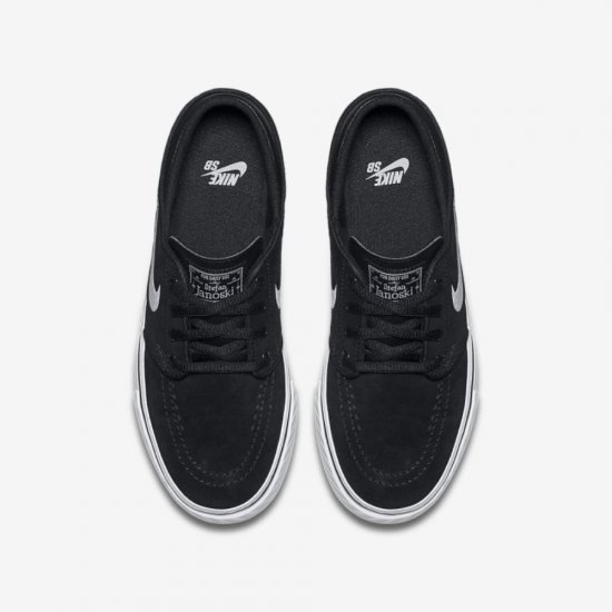 Nike SB Stefan Janoski | Black / Gum Medium Brown / White - Click Image to Close