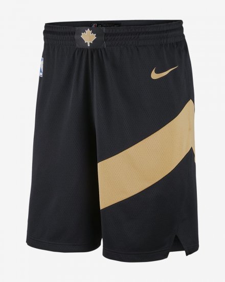 City Edition Swingman (Toronto Raptors) | Black / Club Gold - Click Image to Close