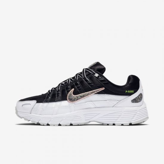 Nike P-6000 SE | Black / White / Coral Stardust / Multi-Colour - Click Image to Close