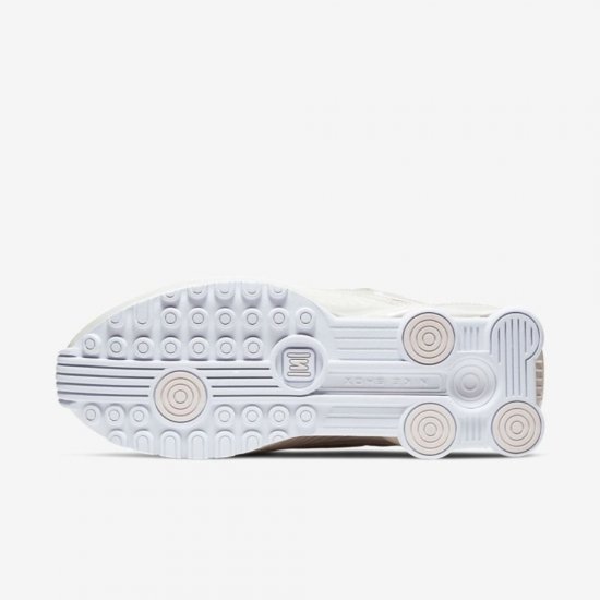 Nike Shox Enigma 9000 | Desert Sand / Summit White / Light Soft Pink / White - Click Image to Close