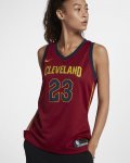 LeBron James Icon Edition Swingman Jersey (Cleveland Cavaliers) | Team Red / University Gold / College Navy