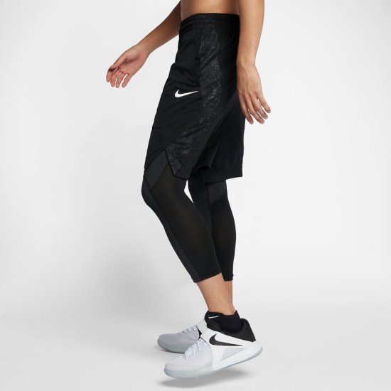 Nike Dry | Black / Black / White - Click Image to Close