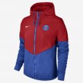 Paris Saint-Germain Authentic Windrunner | Hyper Cobalt / Rush Red / White