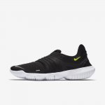 Nike Free RN Flyknit 3.0 | Black / White / Volt