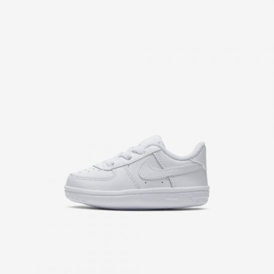 Nike Force 1 Cot | White / White / White - Click Image to Close