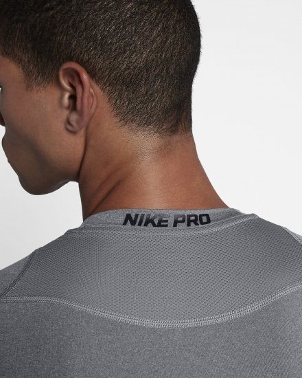 Nike Pro | Carbon Heather / Black / Black - Click Image to Close