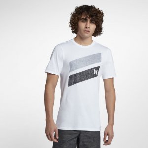 Hurley Icon Slash Push Through | White / Wolf Grey