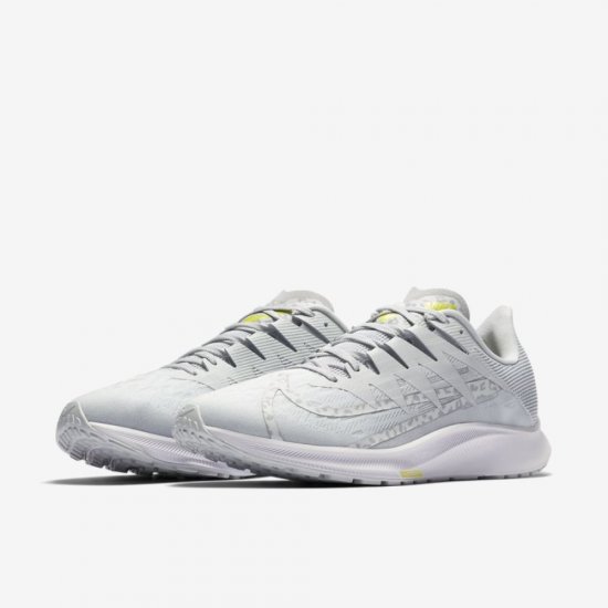 Nike Zoom Rival Fly | Pure Platinum / Dynamic Yellow / White / Pure Platinum - Click Image to Close
