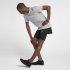 Nike Dri-FIT Miler Cool | White / Heather / Vast Grey
