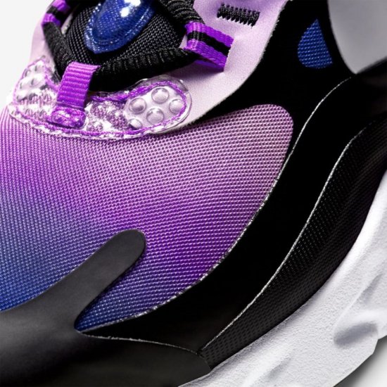 Nike Air Max 270 React SE | Hyper Blue / Magic Flamingo / Vivid Purple / White - Click Image to Close