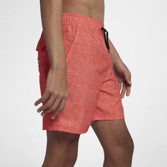 Hurley Heather Volley | Rush Coral - Click Image to Close