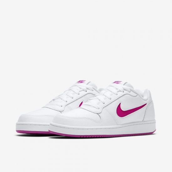 Nike Ebernon Low | White / Phantom / Hyper Violet - Click Image to Close