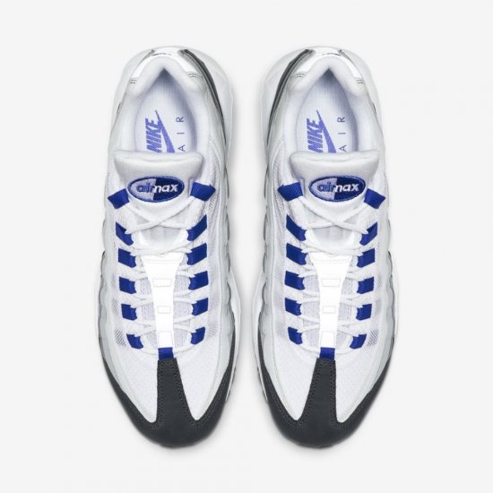 Nike Air Max 95 SC | White / Anthracite / Wolf Grey / Racer Blue - Click Image to Close
