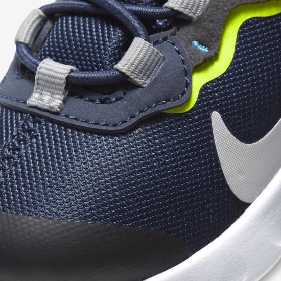 Nike 55 | Midnight Navy / Lemon Venom / Laser Blue / Light Smoke Grey - Click Image to Close