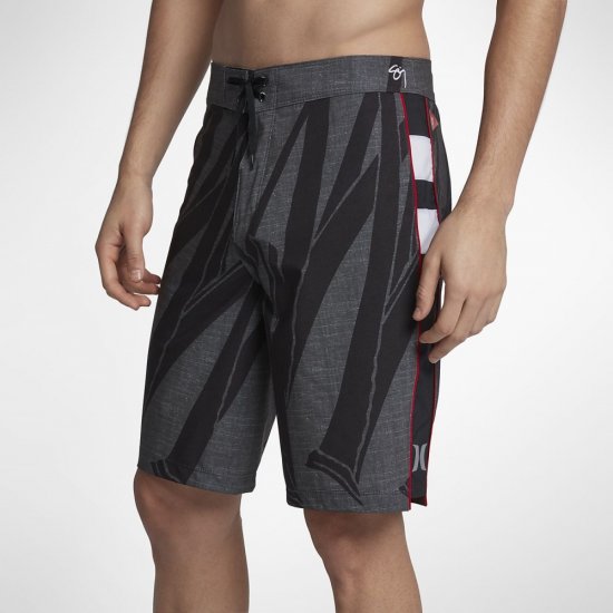 Hurley Phantom JJF 4 x Sig Zane | Black / Wolf Grey - Click Image to Close