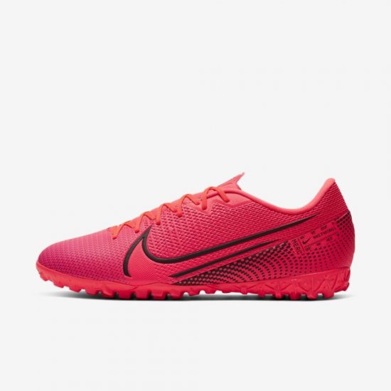 Nike Mercurial Vapor 13 Academy TF | Laser Crimson / Laser Crimson / Black - Click Image to Close