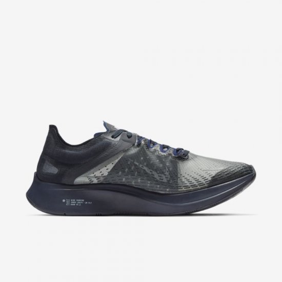 Nike Zoom Fly SP Fast | Obsidian / Obsidian / Wolf Grey - Click Image to Close