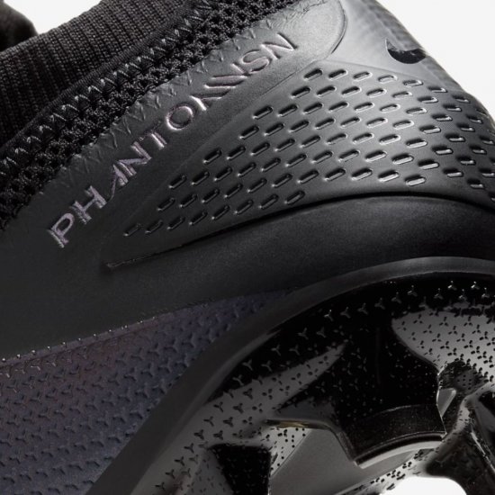 Nike Phantom Vision 2 Pro Dynamic Fit FG | Black / Black - Click Image to Close
