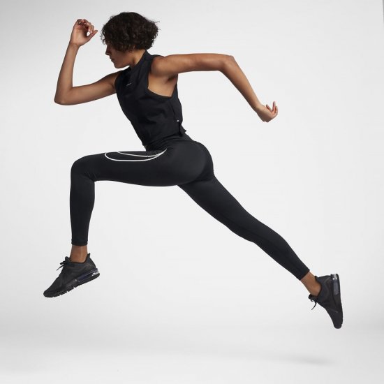Nike Dri-FIT Power | Black / White - Click Image to Close