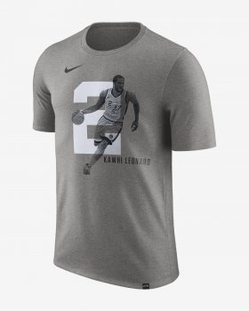 Kawhi Leonard San Antonio Spurs Nike Dry | Dark Grey Heather