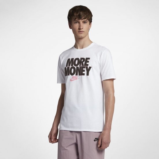 Nike Sportswear "More Money" | White / Team Red - Click Image to Close