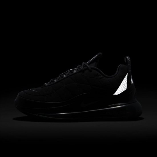 Nike MX-720-818 | Black / Black / Anthracite / Metallic Silver - Click Image to Close