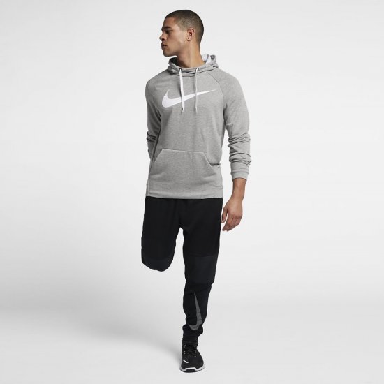 Nike Dri-FIT | Dark Grey Heather / White - Click Image to Close