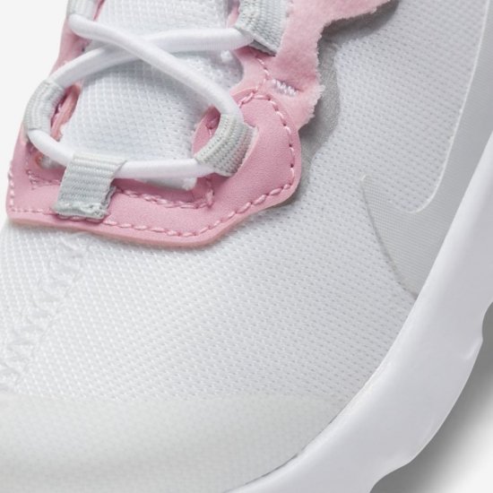 Nike 55 | White / Pink / Light Smoke Grey / Pure Platinum - Click Image to Close