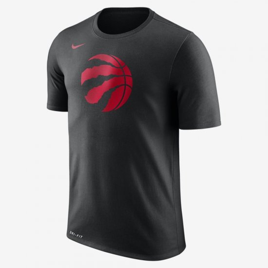 Toronto Raptors Nike Dry Logo | Black - Click Image to Close
