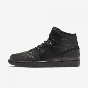 Air Jordan 1 Mid | Black / Black / Black