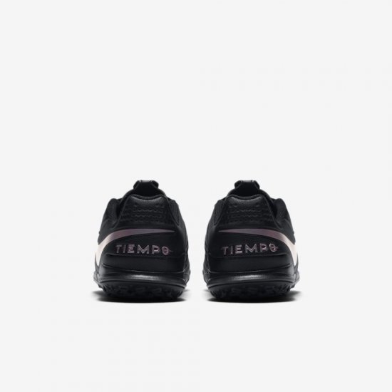Nike Jr. Tiempo Legend 8 Academy TF | Black / Black - Click Image to Close