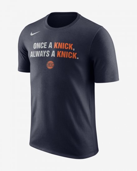 New York Knicks City Edition Nike Dry | College Navy - Click Image to Close