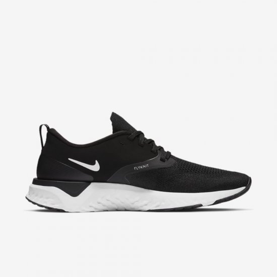 Nike Odyssey React Flyknit 2 | Black / White - Click Image to Close