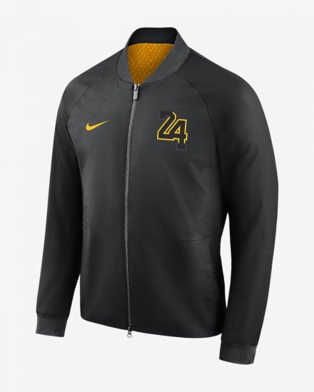 Los Angeles Lakers City Edition Nike Modern | Black / Amarillo - Click Image to Close