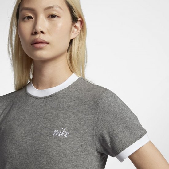 Nike Sportswear | Carbon Heather / White / White - Click Image to Close