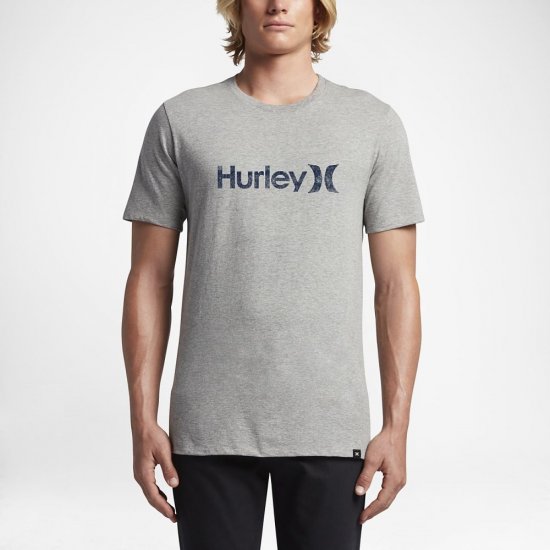 Hurley One And Only Push Through | Dark Grey Heather / Obsidian - Click Image to Close