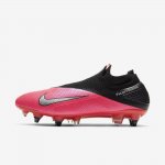 Nike Phantom Vision 2 Elite Dynamic Fit SG-PRO Anti-Clog Traction | Laser Crimson / Black / Metallic Silver