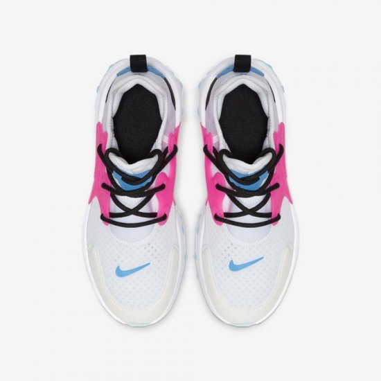 Nike React Presto | White / Photo Blue / Black / Hyper Pink - Click Image to Close