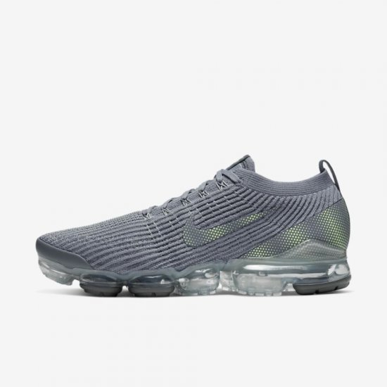 Nike Air VaporMax Flyknit 3 | Particle Grey / Iron Grey / Ghost Green - Click Image to Close