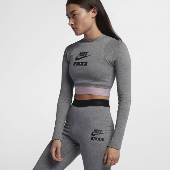 Nike Air | Carbon Heather / Elemental Rose / Black - Click Image to Close