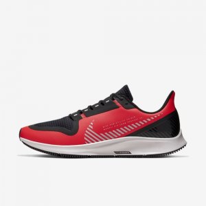 Nike Air Zoom Pegasus 36 Shield | Habanero Red / Black / Atmosphere Grey / Silver