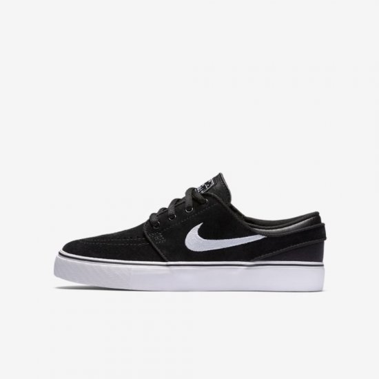 Nike SB Stefan Janoski | Black / Gum Medium Brown / White - Click Image to Close