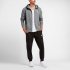 Nike Sportswear Full-Zip | Dark Grey Heather / Dark Grey Heather / White