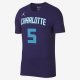 Nicolas Batum Charlotte Hornets Jordan Dry | New Orchid Nicolas Batum Charlotte Hornets Jordan Dry | New Orchid