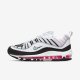 Nike Air Max 98 | Pure Platinum / Black / Pink Blast / Aurora Nike Air Max 98 | Pure Platinum / Black / Pink Blast / Aurora