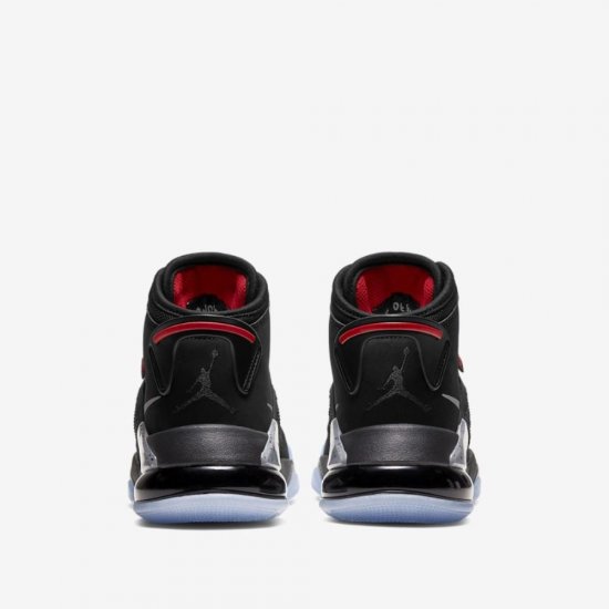 Jordan Mars 270 | Black / Fire Red / White / Reflect Silver - Click Image to Close
