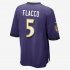 NFL Baltimore Ravens American Football Game Jersey (Joe Flacco) | New Orchid / Black